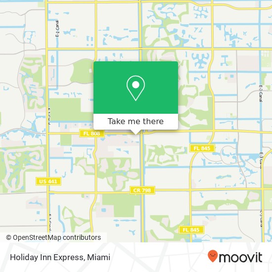 Holiday Inn Express map