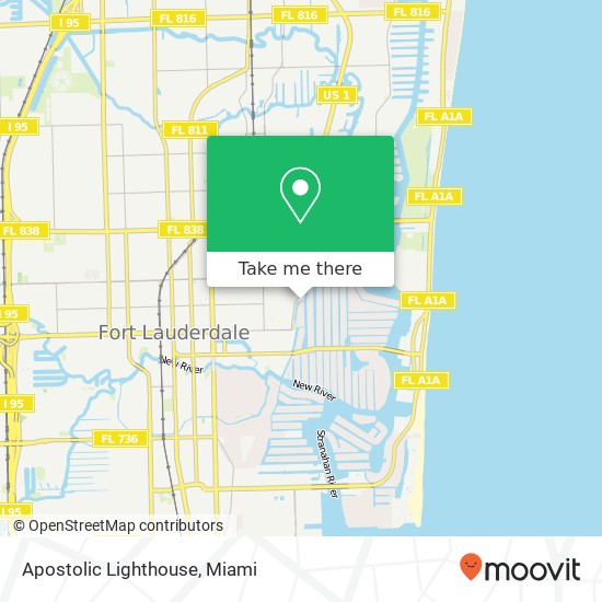 Apostolic Lighthouse map