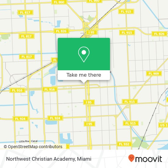 Northwest Christian Academy map