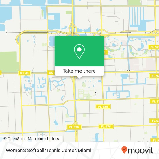 Mapa de Women’S Softball/Tennis Center