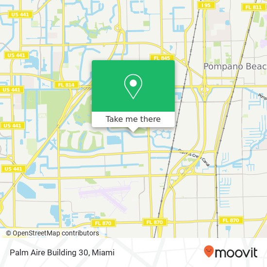 Mapa de Palm Aire Building 30