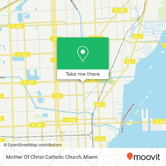 Mapa de Mother Of Christ Catholic Church