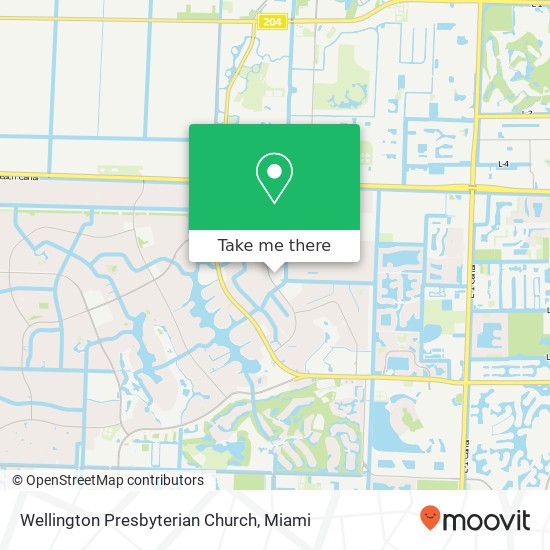 Mapa de Wellington Presbyterian Church