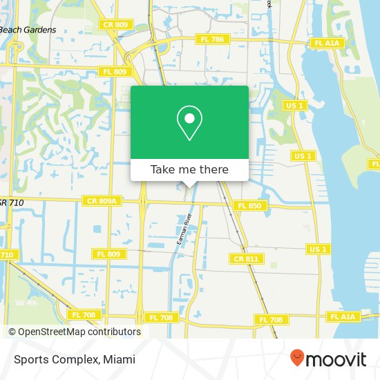 Mapa de Sports Complex