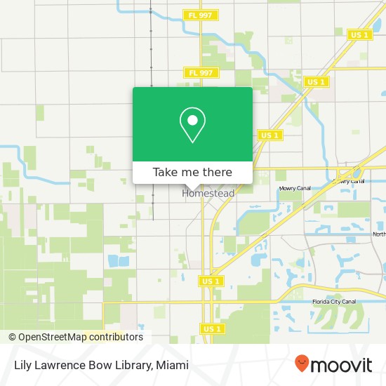 Lily Lawrence Bow Library map