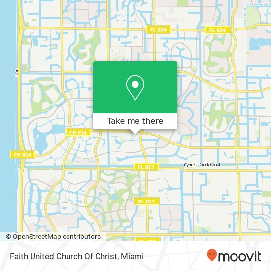 Mapa de Faith United Church Of Christ