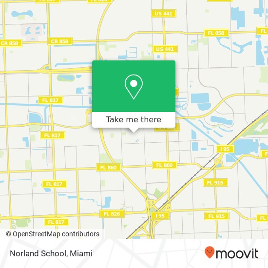 Norland School map