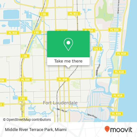 Mapa de Middle River Terrace Park