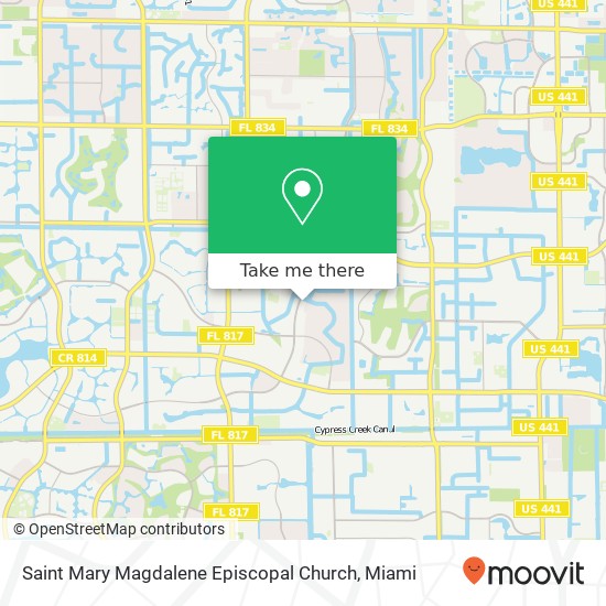 Saint Mary Magdalene Episcopal Church map