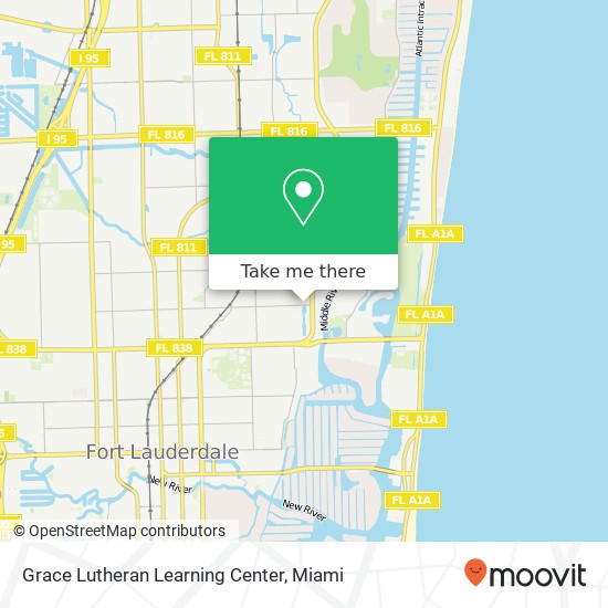 Mapa de Grace Lutheran Learning Center