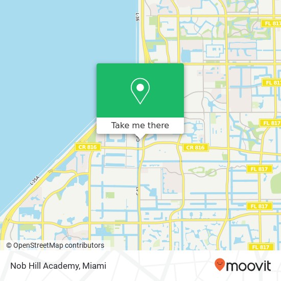 Nob Hill Academy map