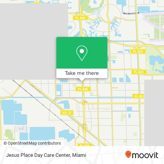 Mapa de Jesus Place Day Care Center