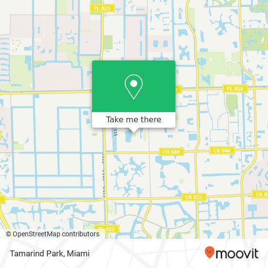 Mapa de Tamarind Park