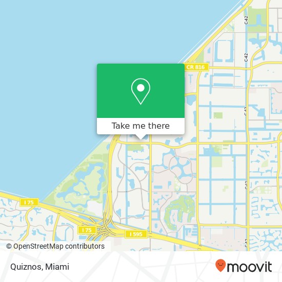 Quiznos map