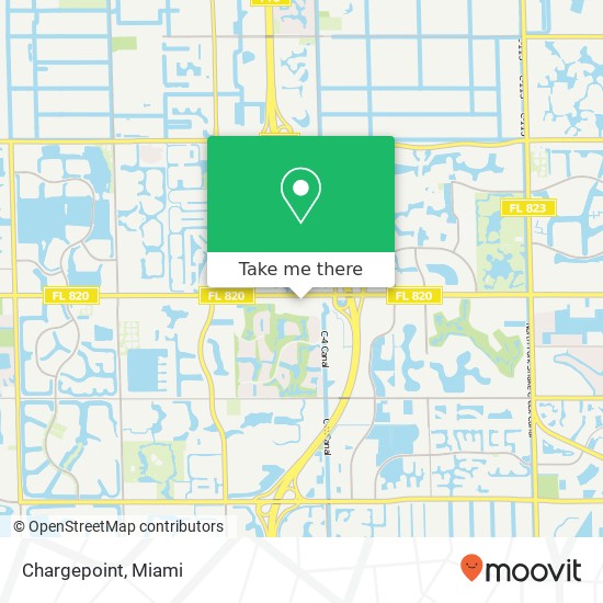 Mapa de Chargepoint