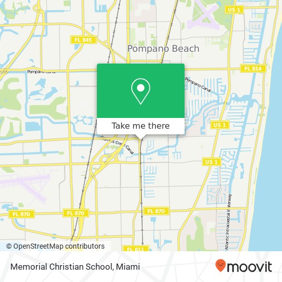 Memorial Christian School map