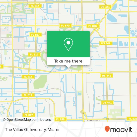 Mapa de The Villas Of Inverrary