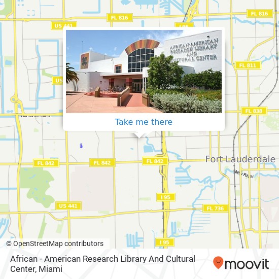 African - American Research Library And Cultural Center map