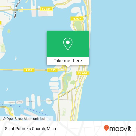 Saint Patricks Church map