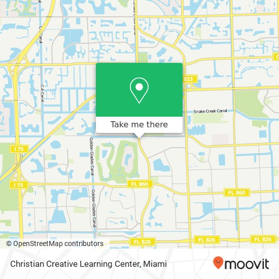Christian Creative Learning Center map
