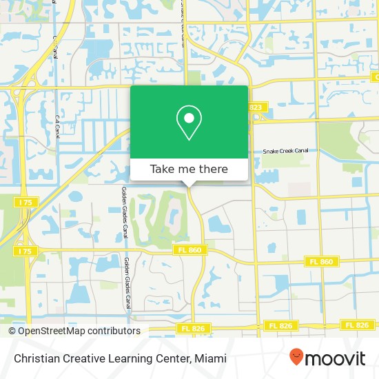 Mapa de Christian Creative Learning Center