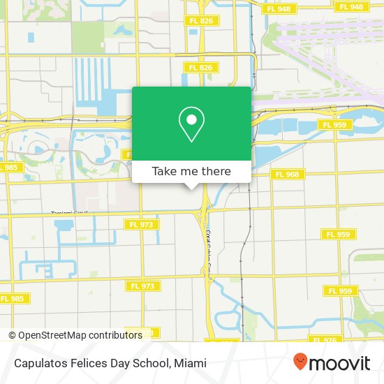Capulatos Felices Day School map