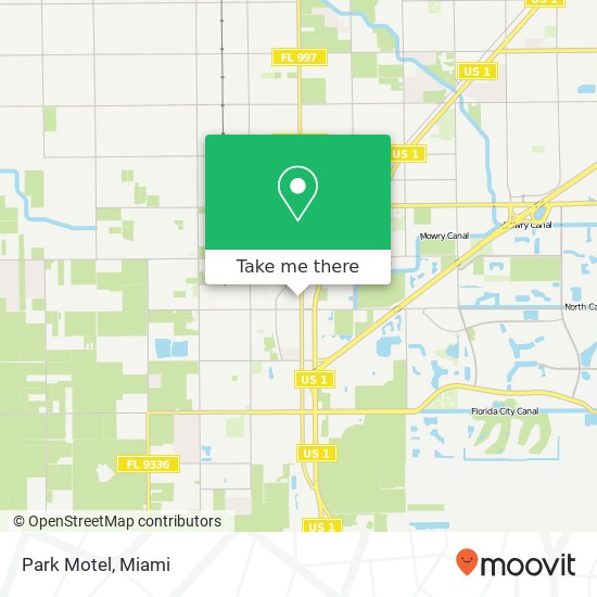 Park Motel map