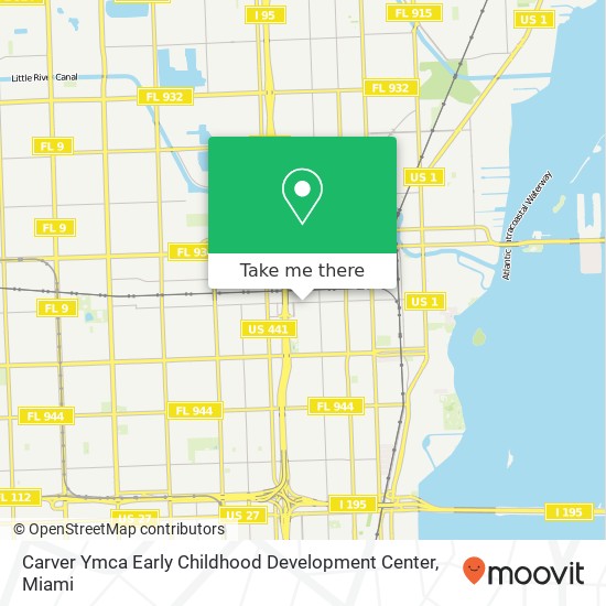 Carver Ymca Early Childhood Development Center map