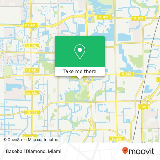 Mapa de Baseball Diamond