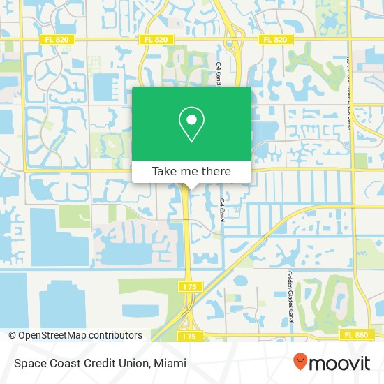 Space Coast Credit Union map