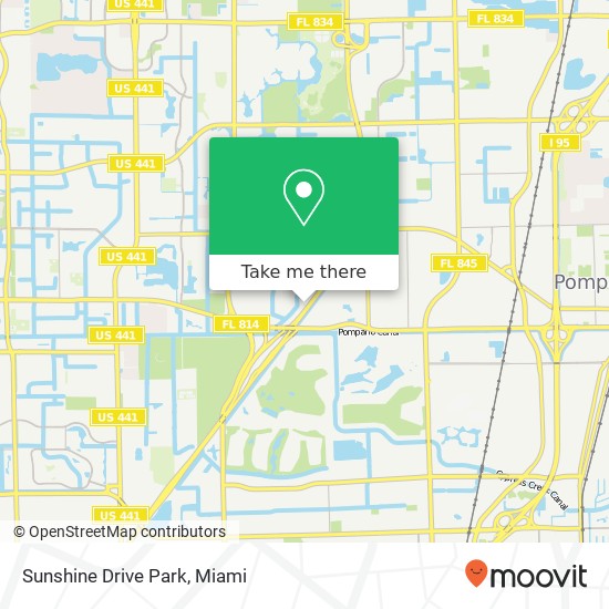 Sunshine Drive Park map