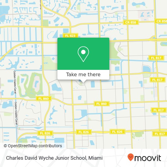 Mapa de Charles David Wyche Junior School