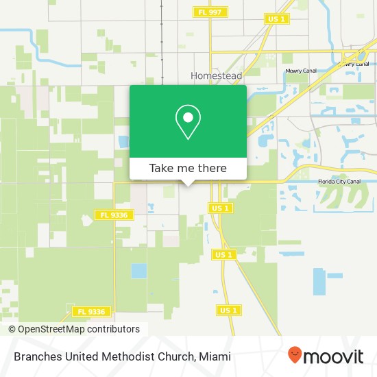 Branches United Methodist Church map