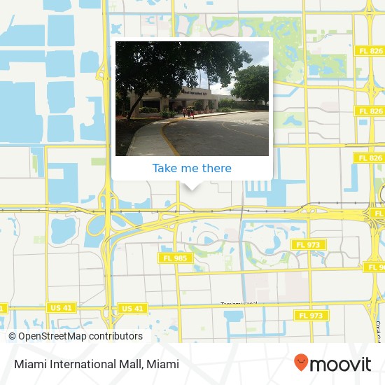 Miami International Mall map