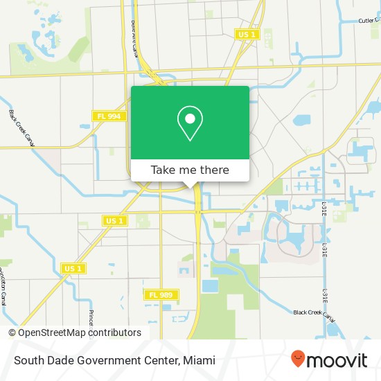 South Dade Government Center map