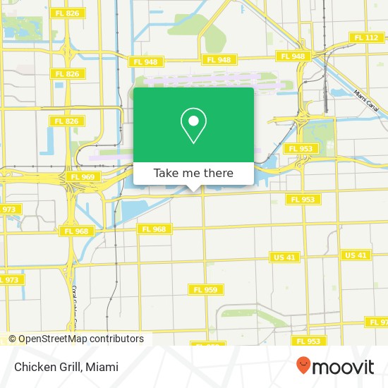 Chicken Grill map