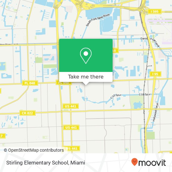 Stirling Elementary School map