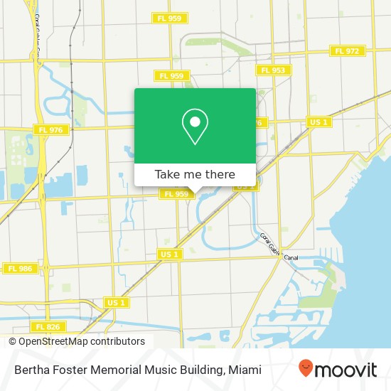 Mapa de Bertha Foster Memorial Music Building