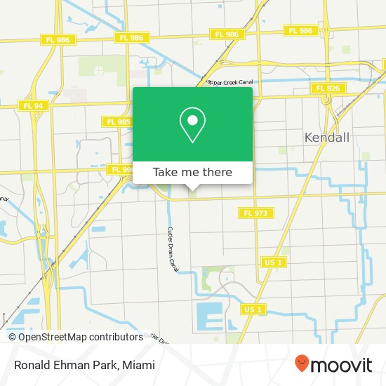 Mapa de Ronald Ehman Park
