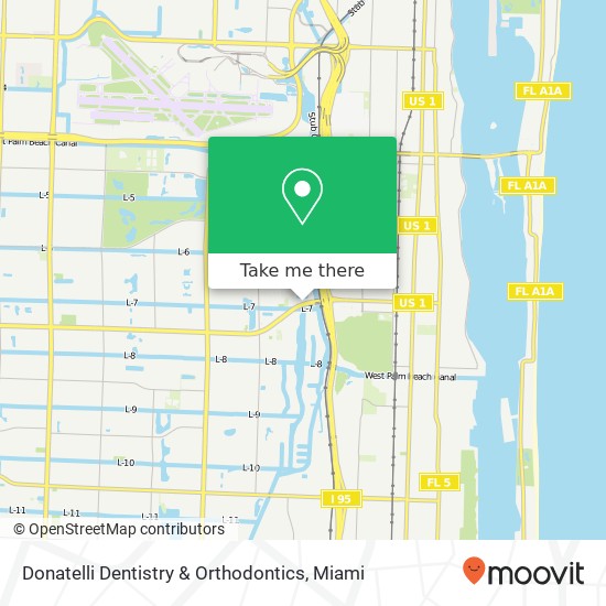 Mapa de Donatelli Dentistry & Orthodontics