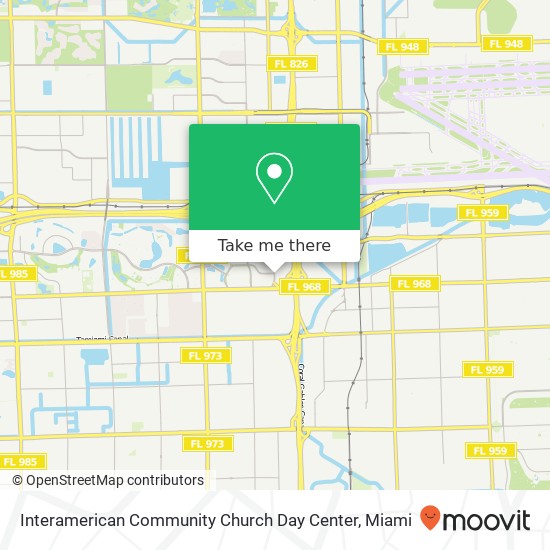 Interamerican Community Church Day Center map