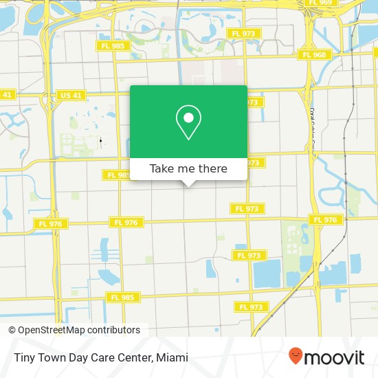 Tiny Town Day Care Center map