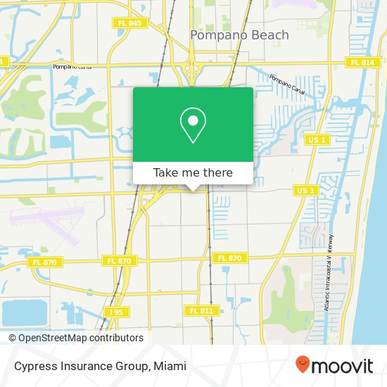 Cypress Insurance Group map