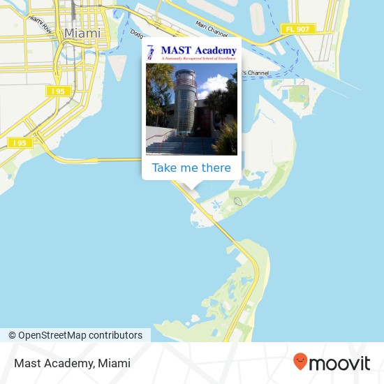 Mast Academy map