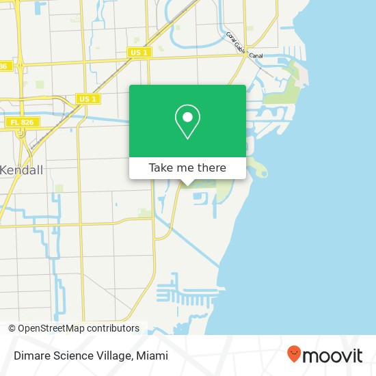 Mapa de Dimare Science Village