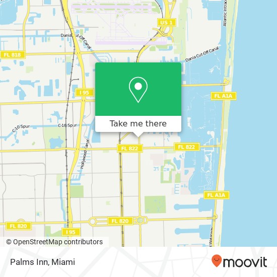 Mapa de Palms Inn