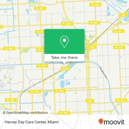 Harvey Day Care Center map