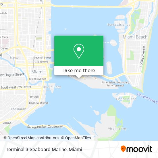 Mapa de Terminal 3 Seaboard Marine