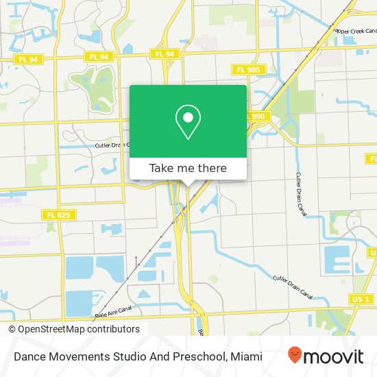 Dance Movements Studio And Preschool map