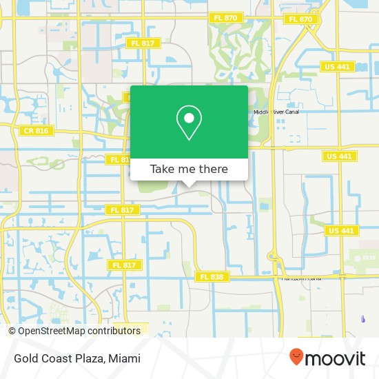 Gold Coast Plaza map